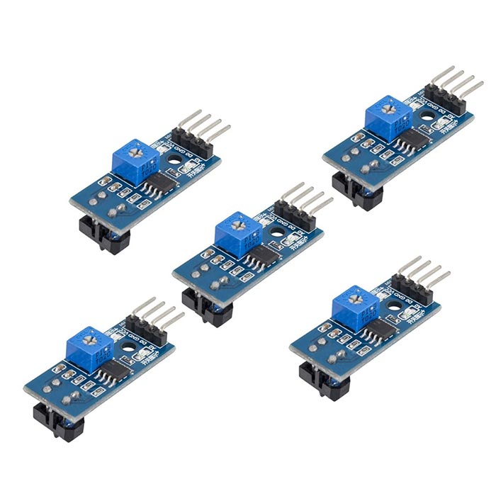 TCRT5000 Line-Following Tracking Sensor Module (5 pack) - SunFounder