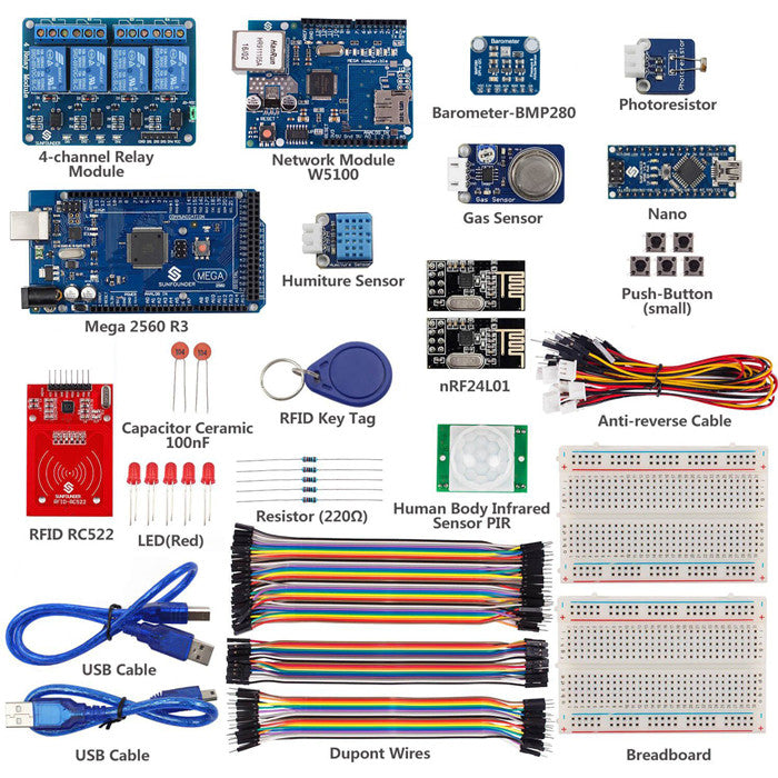 SunFounder IoT Kit for Arduino Mega 2560
