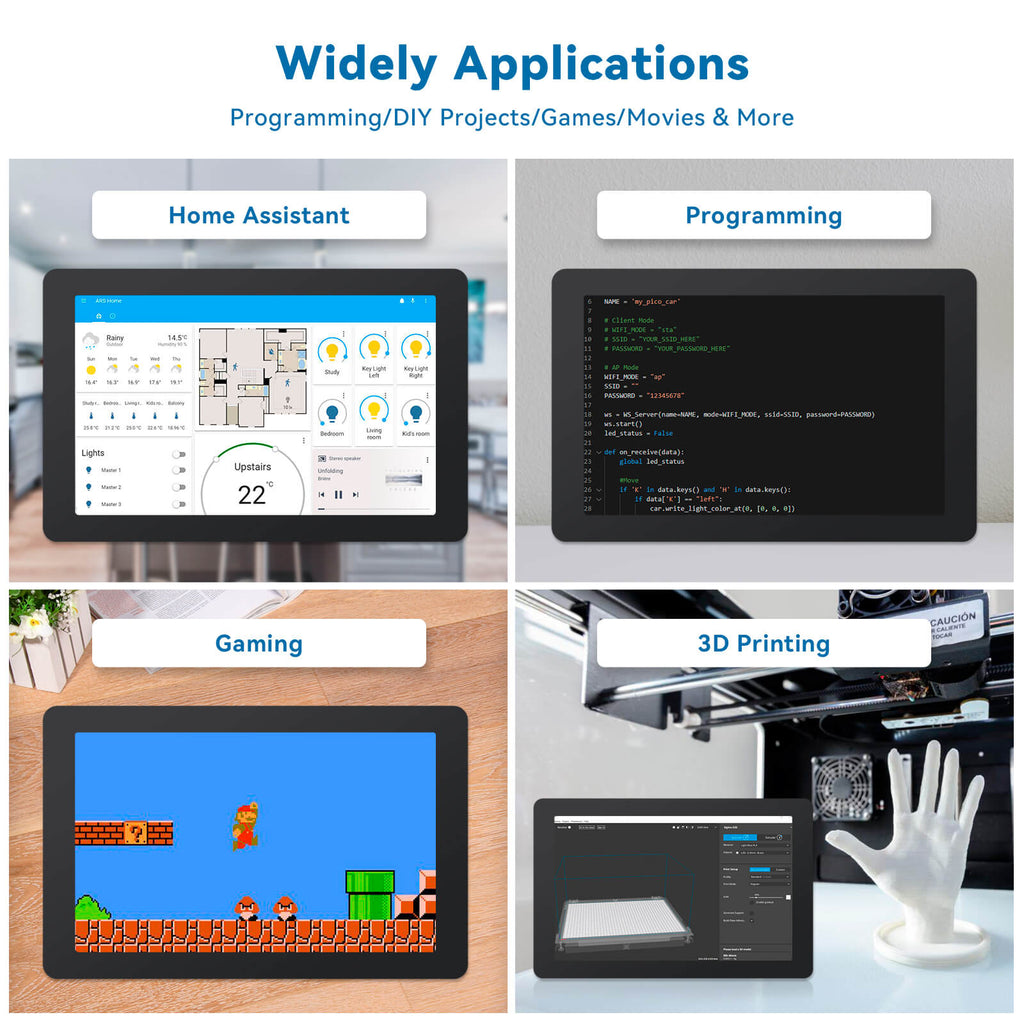 10.1'' 1280x800HDMI Touchscreen for Raspberry Pi - SunFounder