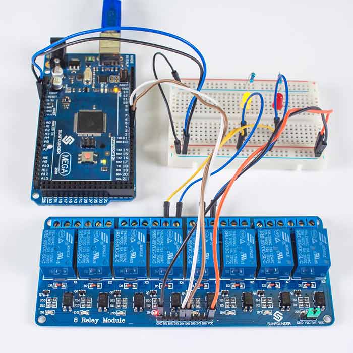 Module Relai Arduino - 8 Canaux - Board 8 relai Arduino