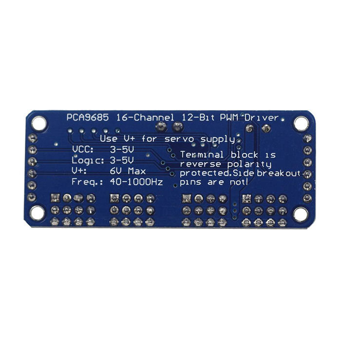 PCA9685 16-Channel 12-Bit PWM Servo Driver | SunFounder