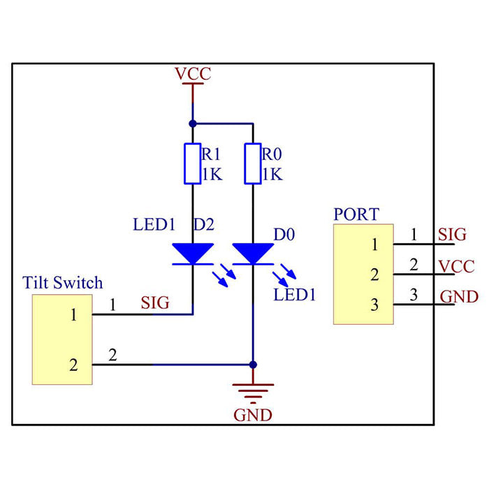 Tilt Switch Module - SunFounder