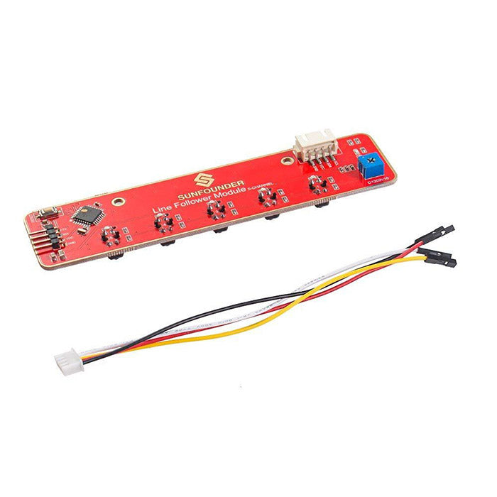 SunFounder I2C 5-Channel Line Follower Module