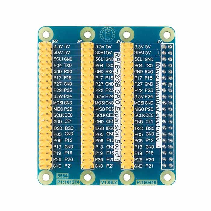 Triple GPIO Multiplexing Expansion Board for Raspberry Pi