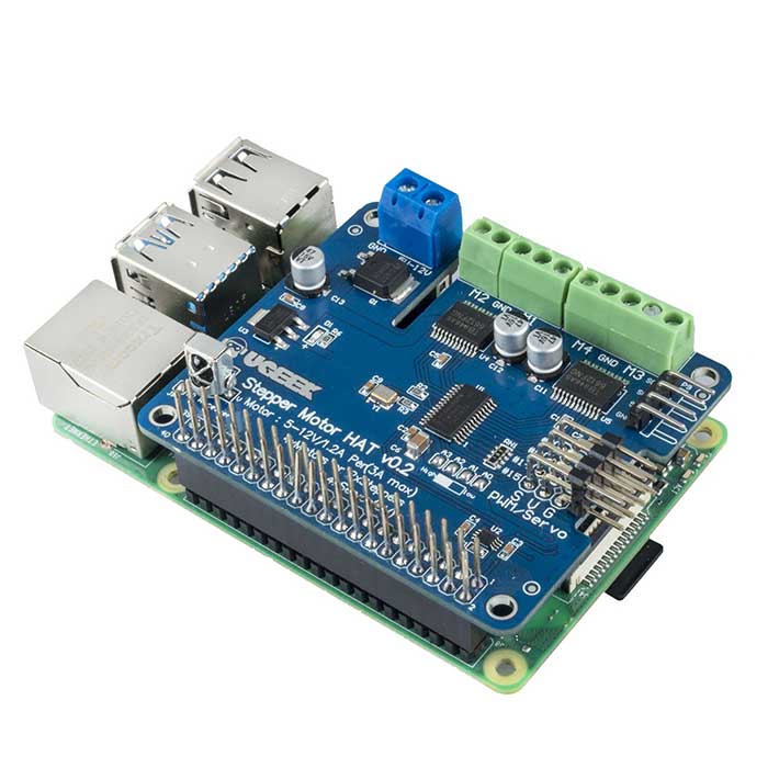 Stepper Motor Servo Robot Expansion Board for Raspberry Pi