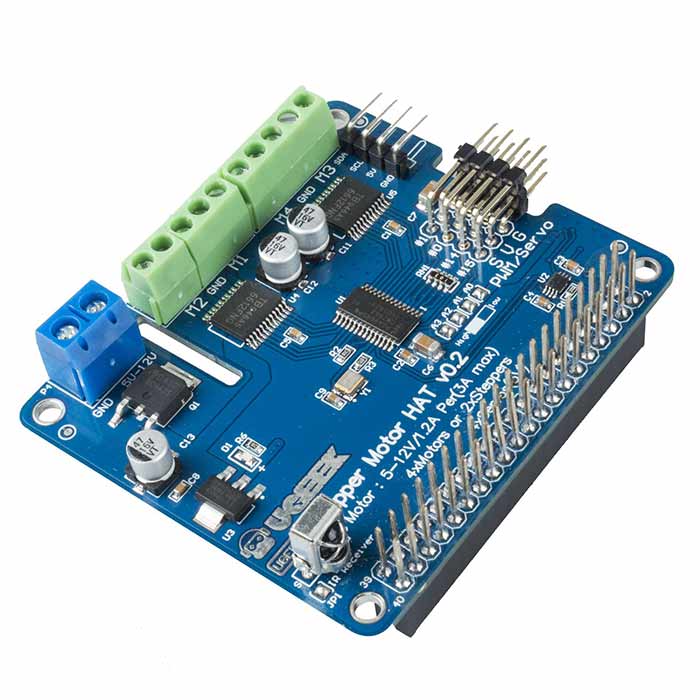 Stepper Motor Servo Robot Expansion Board for Raspberry Pi