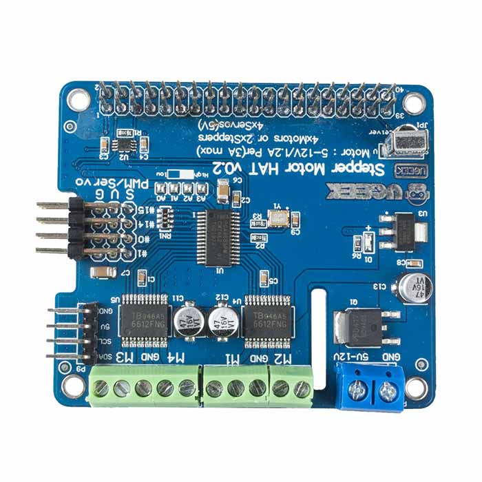 Stepper Motor Servo Robot Expansion Board for Raspberry Pi