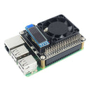 Cooling Fan Hat With Oled Display for Raspberry Pi 4/3B+/3B - SunFounder