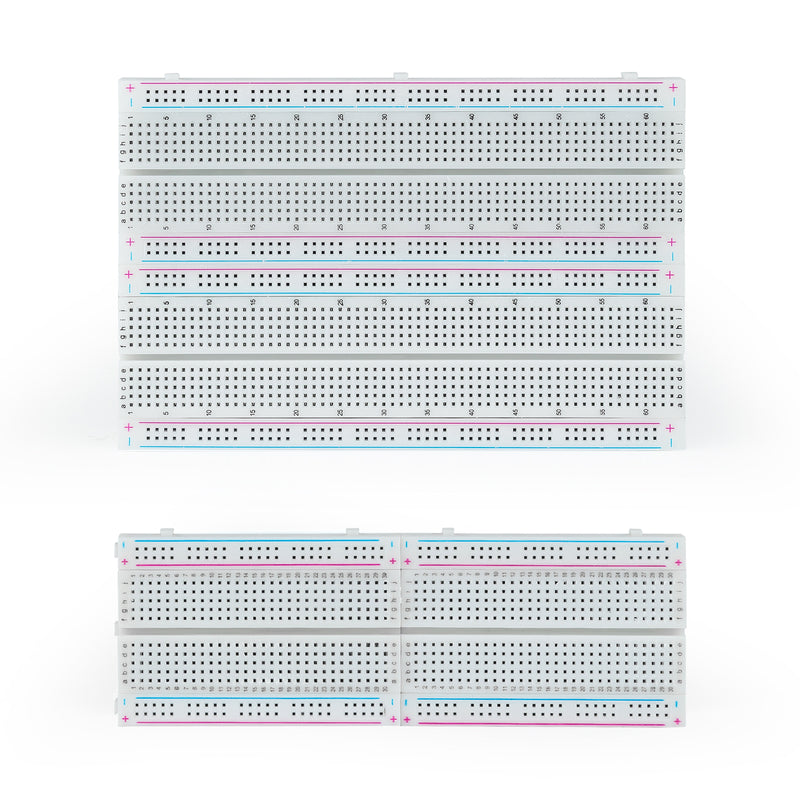 SunFounder Breadboard Kit - Including 3PCS 830 Point 2PCS 400 Point Solderless Breadboards for Arduino