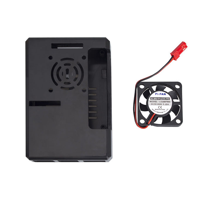 Case with Cooling Fan for Raspberry Pi 4B