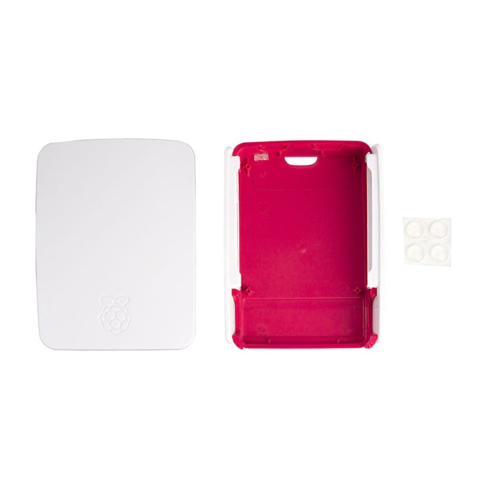 Raspberry Pi 4 Basic Starter Kit and Official Red/White Case