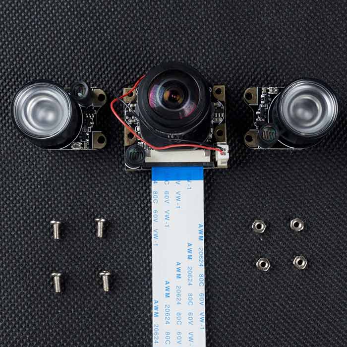 5MP Camera Board - Night Vision "IR-CUT" for Raspberry Pi