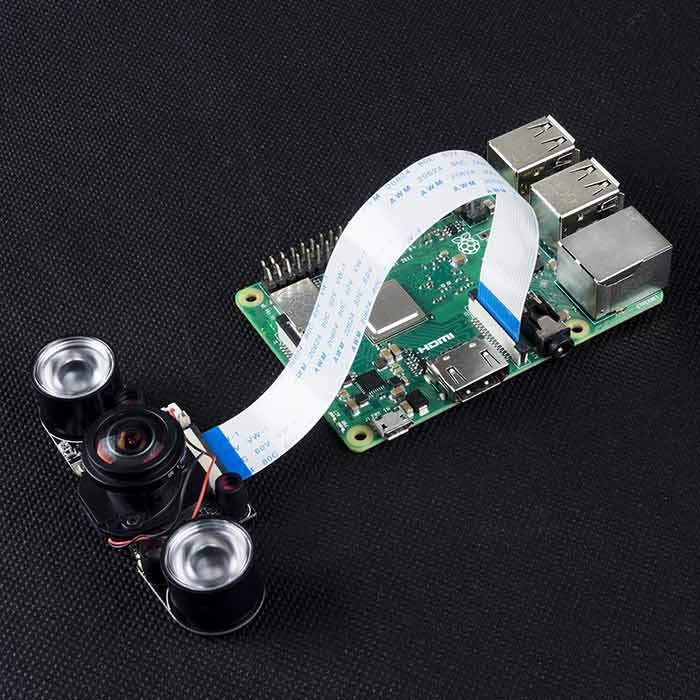 5MP Camera Board - Night Vision "IR-CUT" for Raspberry Pi