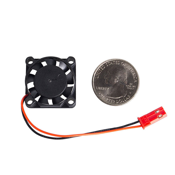 Miniature 5V Cooling Fan With Aluminum Heat Sink for Raspberry Pi (2 pack)