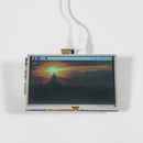 5" HDMI 800x480 LCD touchscreen for Raspberry Pi 4B