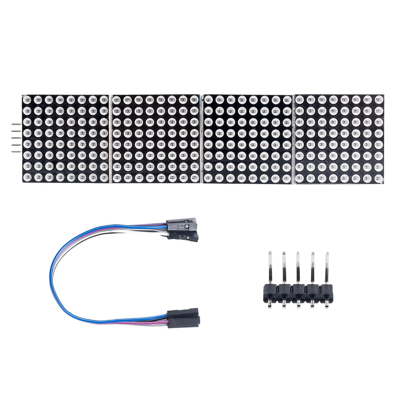 MAX7219 Dot Matrix Module 4 in 1 Display Red - SunFounder