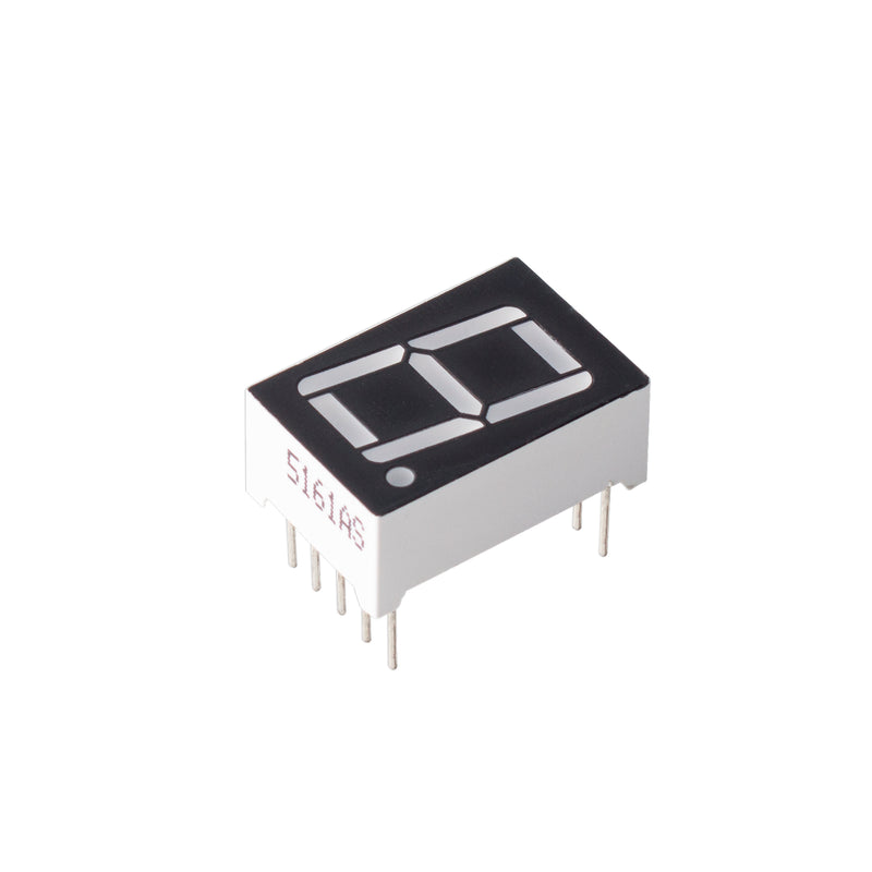 30pcs 0.56'' 7-Segment LED Display 1 Digit Red Common Cathode - SunFounder