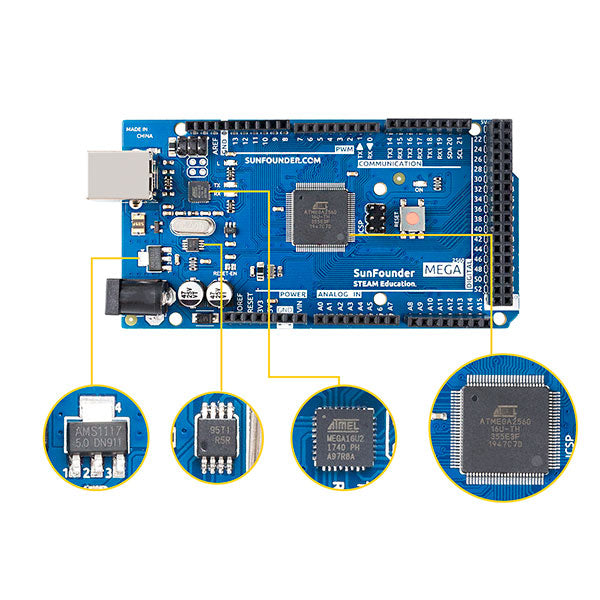 SunFounder Mega 2560 Control Board