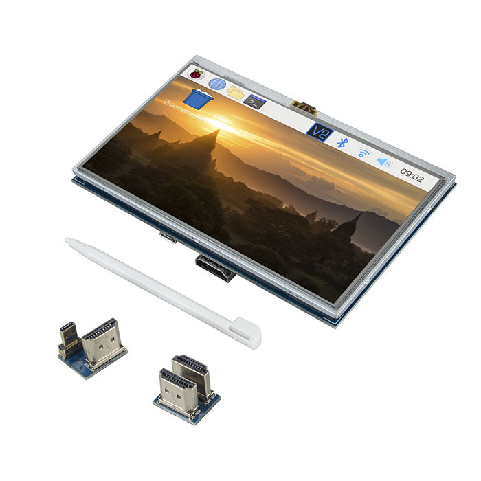 5" HDMI 800x480 LCD touchscreen for Raspberry Pi 4B