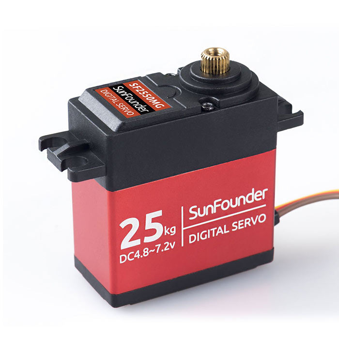 25KG High Torque Servo- DS-S020 Metal Gear Digital Servo for RC Robot  Cars/Crawler Robot