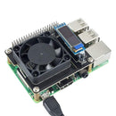 Cooling Fan Hat With Oled Display for Raspberry Pi 4/3B+/3B - SunFounder