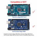 Mega 2560 Case Enclosure Transparent Gloss Acrylic, Compatible with Arduino Mega 2560 Rev3 - SunFounder