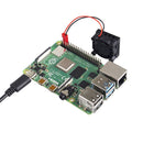 Miniature 5V Cooling Fan With Aluminum Heat Sink for Raspberry Pi (2 pack) - SunFounder
