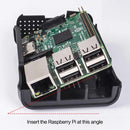 Premium Black ABS Case with External Fan for Raspberry Pi - SunFounder
