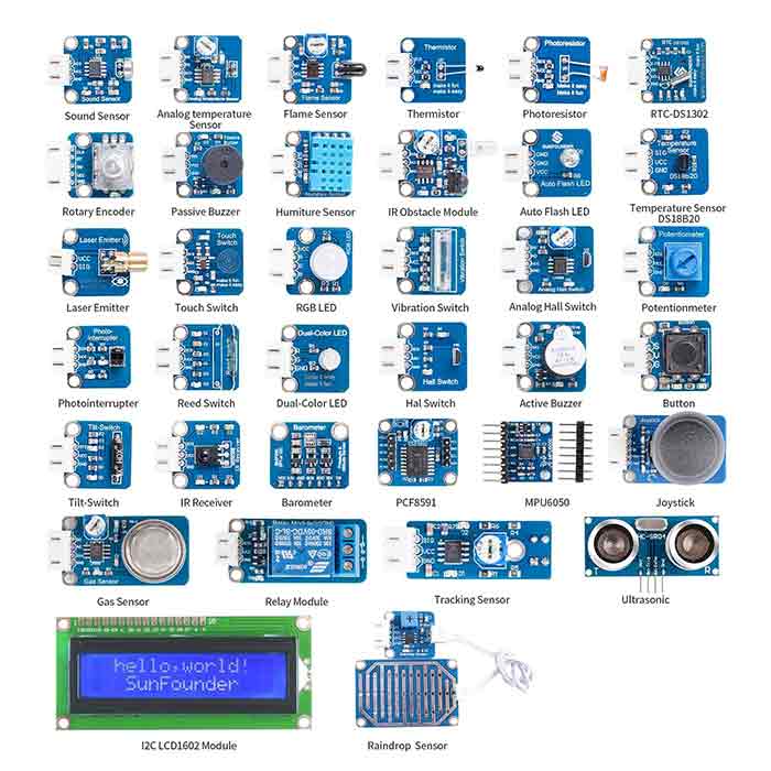 Raspberry Pi Sensor Kit | SunFounder