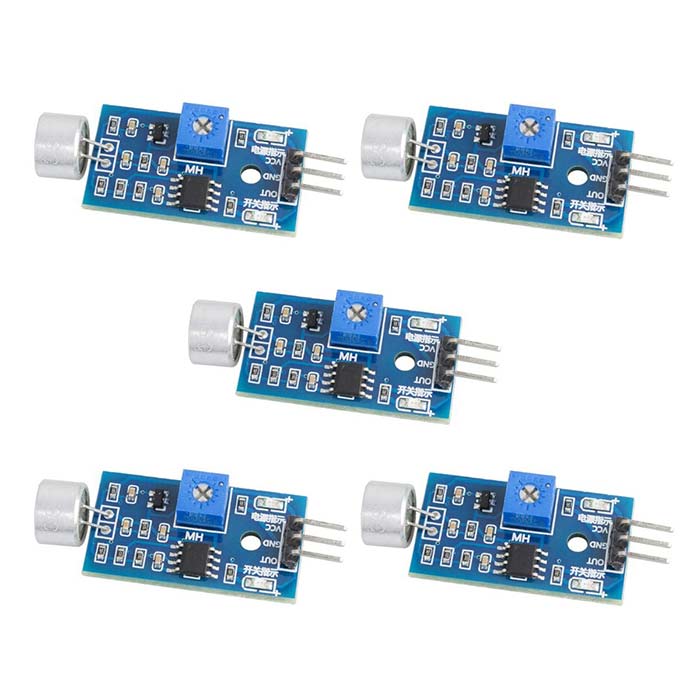 Sound Sensor Module (5 pack) | SunFounder