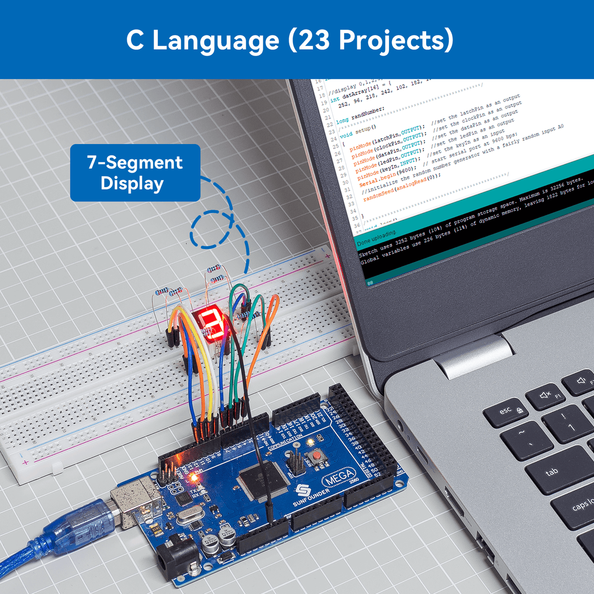 SunFounder Starter Kit for Arduino Mega 2560 | SunFounder