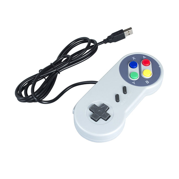 Wired USB Arcade Gamepad Nintendo SNES Joypad for PC (2 pack) for