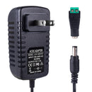 12 Voltage 2A 24W Switching Power Supply, AC 110V to 12 Volt Power Supply for LED Strip Light with 5.5/2.1mm DC Female Barrel Connector - SunFounder