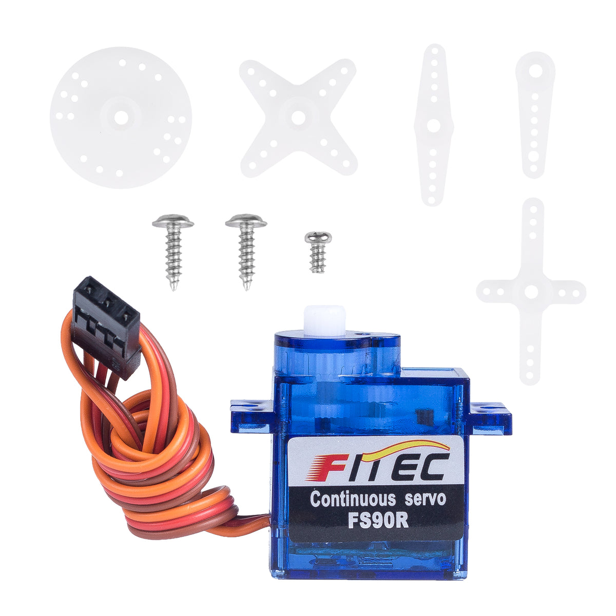 360 Degree Continuous Rotation Micro 9g Servo for RC Helicopter Airplane  Car Boat Robot Controls