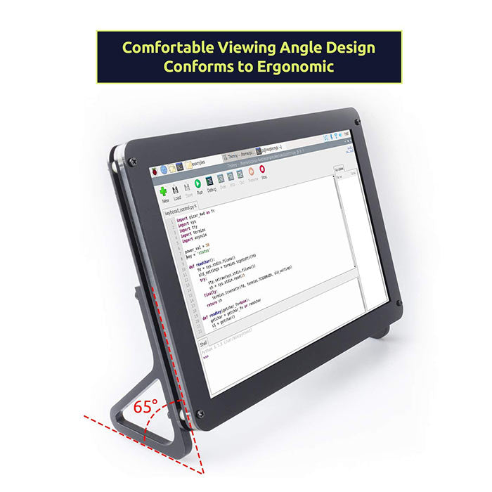10.1'' 1280×800 HDMI IPS LCD Monitor Display for Raspberry Pi 4B