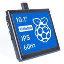 10.1'' Raspberry Pi 4B LCD IPS Display Portable Monitor with High Resolution 1280×800, All-in-One Scheme Design - SunFounder