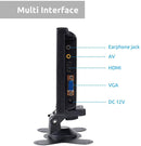 7" HDMI 1024x600 LCD Screen Display for Raspberry Pi 5/4B/3B+/3B/Zero 2W, Support AV/VGA/HDMI with Built in Speaker - SunFounder