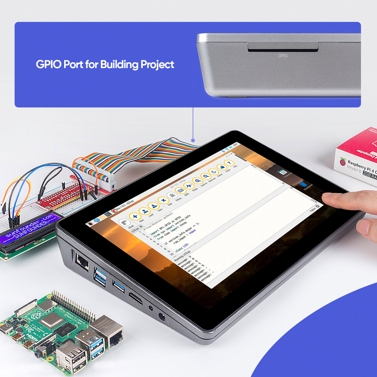 RasPad 3.0 - an All-in-One Portable Raspberry Pi Tablet to Learn