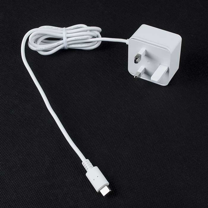 Wall Adapter Power Supply for Raspberry Pi 4/3B+/3B - 5.1VDC, 3.0A, 15 ...