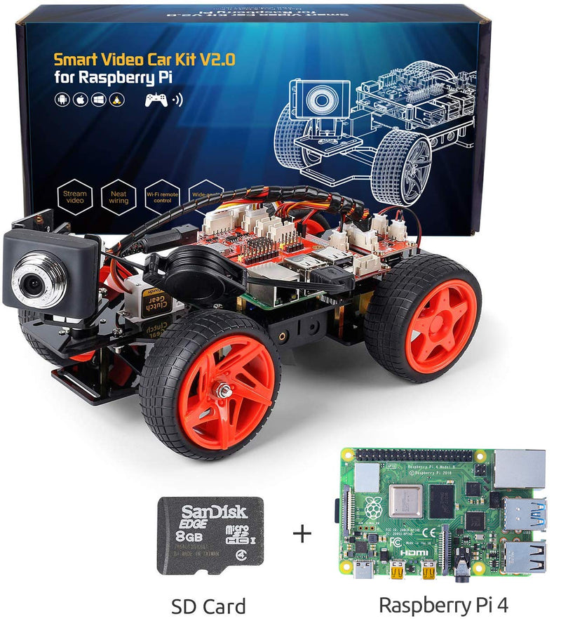 Raspberry Pi Video Car Kit - Picar-V | SunFounder