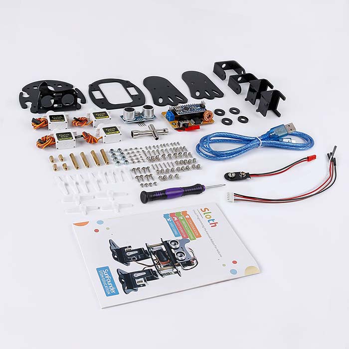 Arduino Sloth SunFounder Robot Kit (Sloth) for Arduino Nano